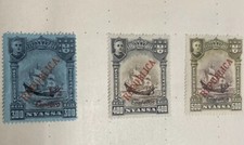 1911 Nyassa Ships Set di tre