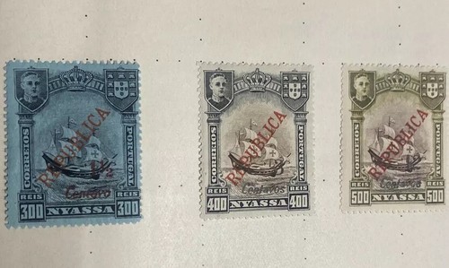 1911 nyassa ships - ships, tre