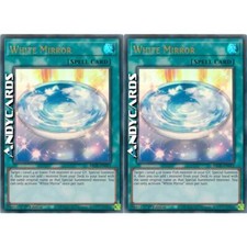 2x WHITE MIRROR • (Specchio