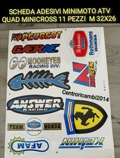 ADESIVI MINIMOTO ATV QUAD