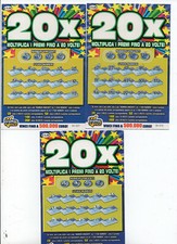 GRATTA E VINCI 20X SERIE COMPLETA DI RETRII 2015 LEGGER. GRATTATI DA COLLEZIONE