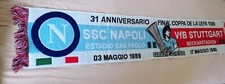 Sciarpa 31 ° Anniversario Della Vittoria Del Napoli In Coppa Uefa  1989