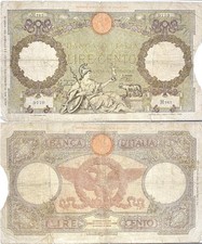 banconota / Regno d’Italia/
