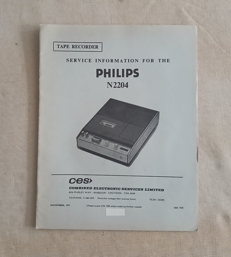 Philips n2204 vintage - philips,