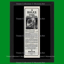 1966 * Pubblicità Originale 'Rolex - Oyster Submariner, Ovunque Sicuro e Perfett