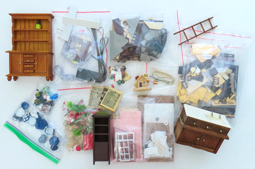 Lotto miniature casa - , delle
