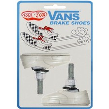 Kool-Stop Scarpe Freno T7 BMX V-Brake per Cerchi in Alluminio, Bianco