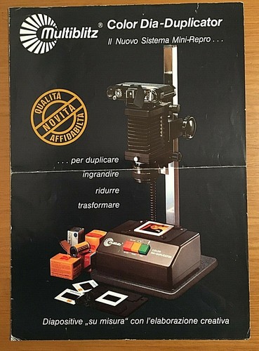Brochure vintage multliblitz - vintage,