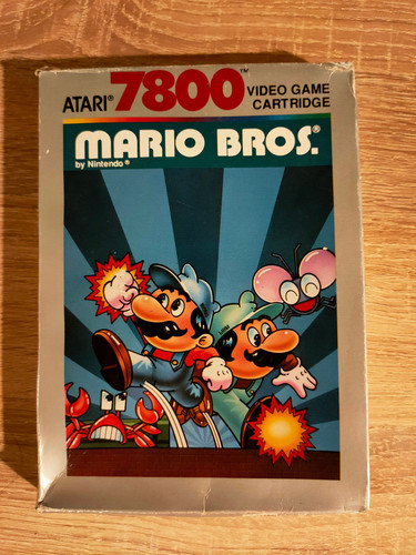 Atari 7800 mario bros - mario, bros.