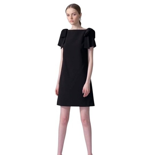 Pinko abito nero scollo - pinko,