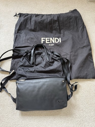 Zaino fendi 7vz034 nylon - nylon, e