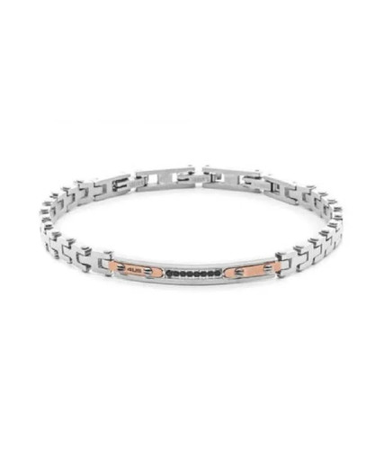 Bracciale uomo acciaio 316l - acciaio,