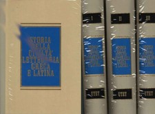 Storia della civiltà letteraria greca e latina (3 Volumi) - AA.VV. (UTET)