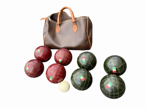 Set palline bocce vintage - da,