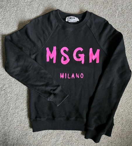 Msgm milano felpa girocollo - milano,