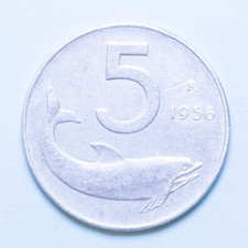 REPUBBLICA ITALIANA 5 LIRE