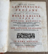 MARANGONI Delle Cose