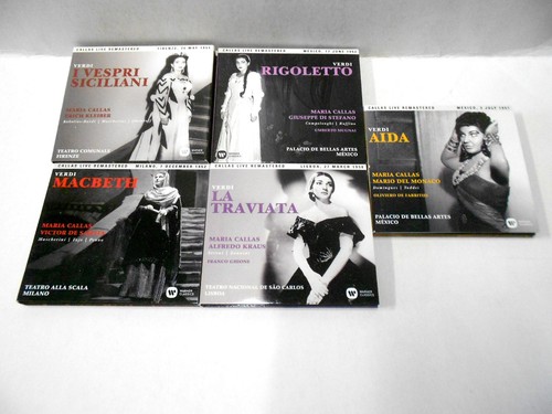 Callas live remastered verdi - live,