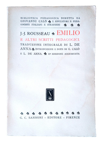 Rousseau emilio e - ", altri
