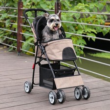 Passeggino per cani pieghevole