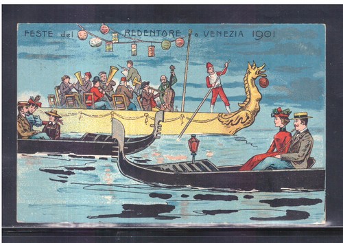 Cartolina feste del redentore - cartolina,