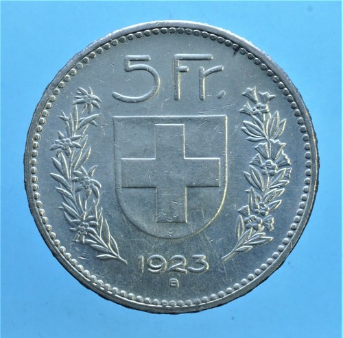 Svizzera franchi 1923 monete - 5,