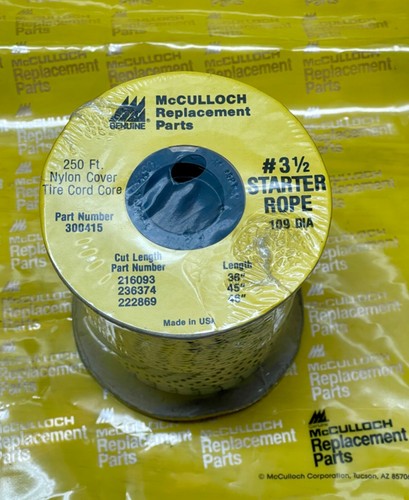 Nos oem mcculloch - nos, di