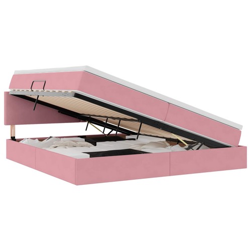 Letto con contenitore led - con,