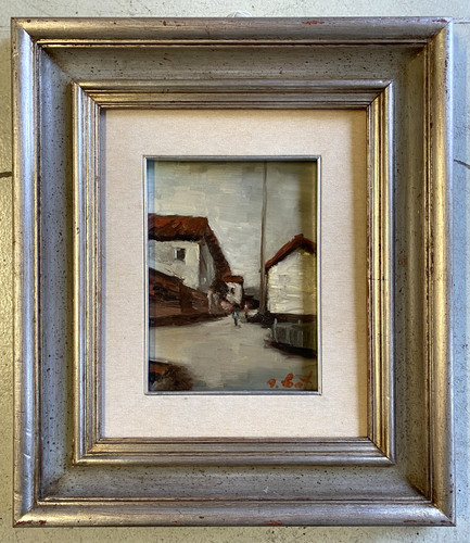 Quadro dipinto olio bot - dipinto, bot(?)
