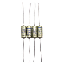 4x Condensatore vintage Siemens Elko dal 1960/70 25 uF 15V (misurato 34-40 uF)