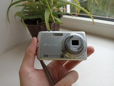 🔥Casio Exilim EX-Z35 Silver 12,1 megapixel fotocamera digitale compatta🔥set FUNZIONANTE🔥