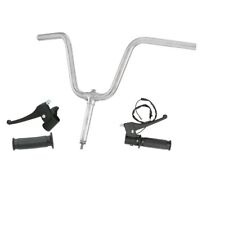 MANUBRIO CROMATO + COMANDI  PER PIAGGIO CIAO P PX PXV - SC DIAM 21 MM DAL 1974 _