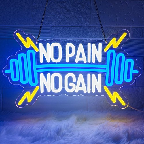 Insegna neon pain no - al,
