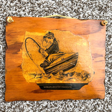 Targa in legno vintage più