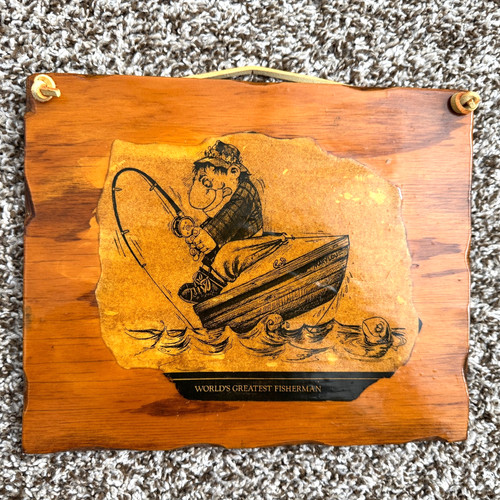 Targa legno vintage - targa,