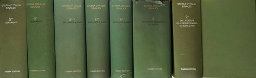 Storia italia einaudi vol - d'italia,