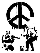 Stencil per pittura Banksy