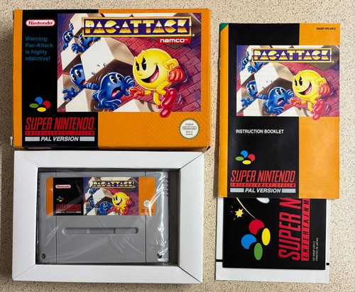 Pac attack super nintendo snes - pac,