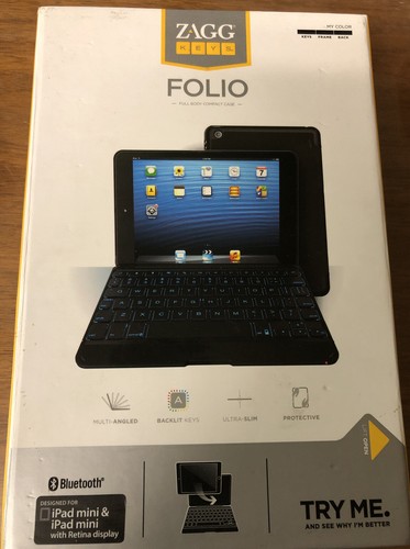 Zagg folio custodia tastiera - folio,