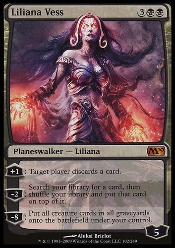 Liliana vess magic - liliana,