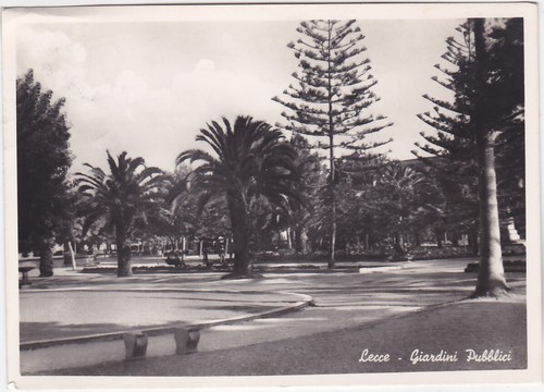 Lecce giardini pubblici - -,