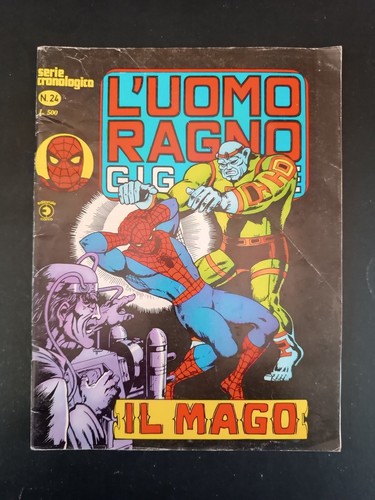 Fumetto uomo ragno - l'uomo,