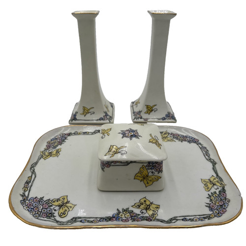 Limoges vassoio candelabro