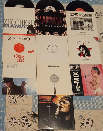 Lotto vinile 12 - 10, zucchero