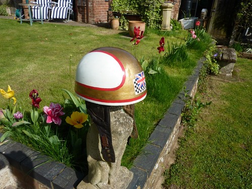 Casco moto epoca - d'epoca, cromwell