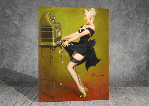 Gil elvgren slot machine - gil,