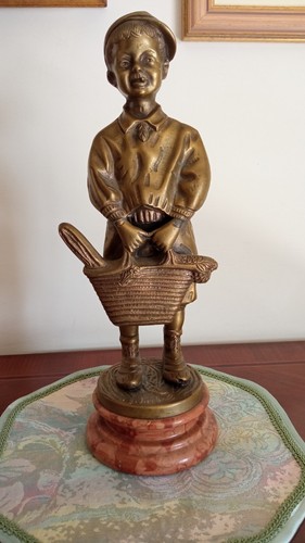 Statuetta scugnizzo fanciullo - statuetta, scugnizzo/fanciullo