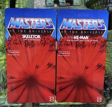 * HE-MAN + SKELETOR 8 Back custom Card MASTERS OF THE UNIVERSE MOTU
