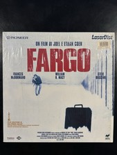 Laser disc FARGO FILM Joel E Ethan Coen Italiano