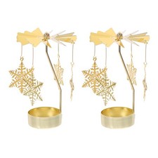  Portacandele girevole da 2